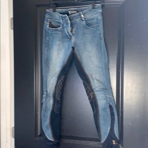 Tredstep denim breeches